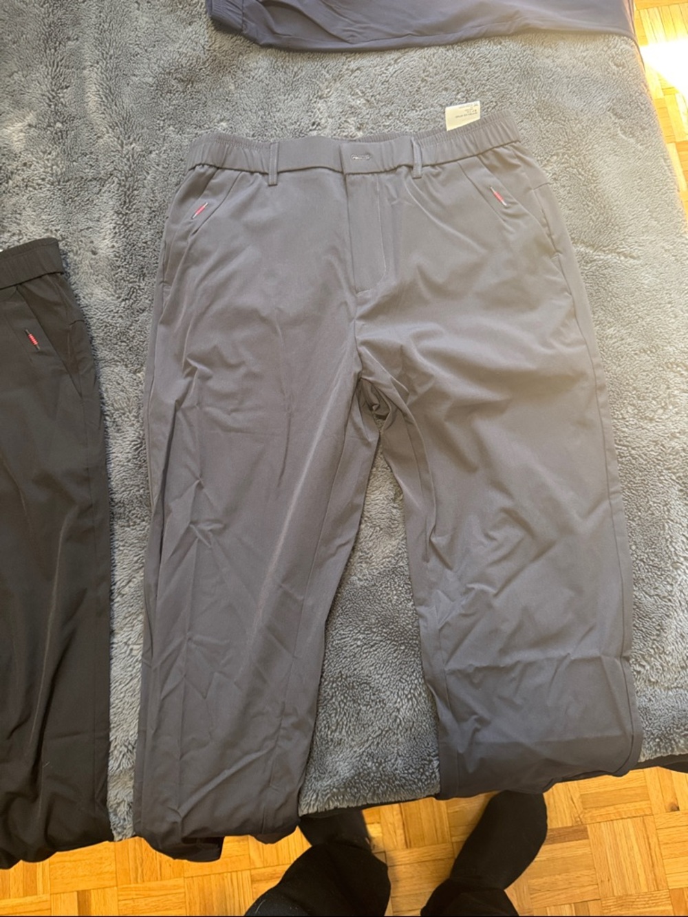 Men's Gray Stretch Performance Pants